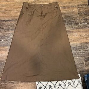 Beautiful long Style J office skirt